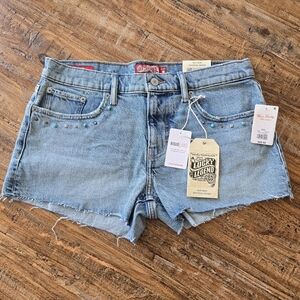 Lucky BrandWomen's Festival Embellished Boy Shorts Size 8/29 NWT